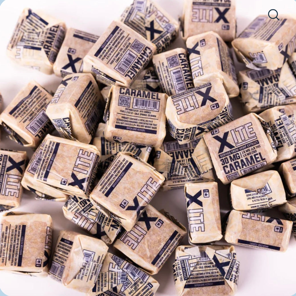 Xite | 1 piece | Butter Cream Caramels | 15mg Delta 9 THC + 15mg CBD