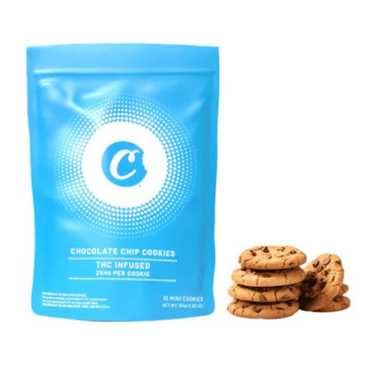 Cookies | 10ct. 25mg Delta 9 THC Chocolate Chips Cookies | 250mg Delta 9 THC Total
