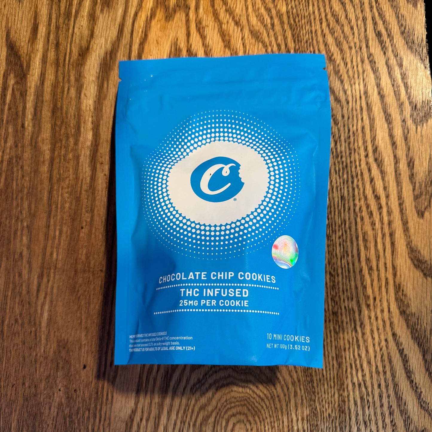 Cookies | 10ct. 25mg Delta 9 THC Chocolate Chips Cookies | 250mg Delta 9 THC Total