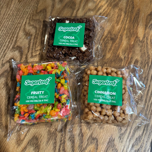 Sugarleaf | 100mg Delta 9 THC Cereal Bars