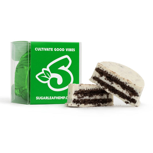 Sugarleaf | 100mg Delta 9 THC Chocolate Dipped Cookie