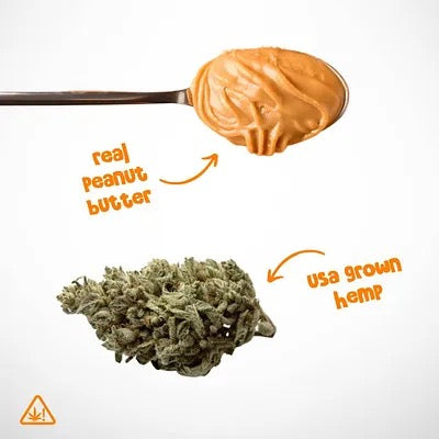 Baked by Wild Orchard Hemp | Peanut Bud-Der Cookies | 4ct. 30mg Delta 9 THC + 30mg CBD Cookies | 120mg Delta 9 THC + 120mg CBD per package