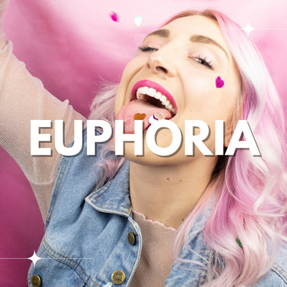 Enjoy Hemp | Sativa | Euphoria | 1ct. 50mg Delta 9 THC Live Rosin Liquid Gummies | Blue Raspberry