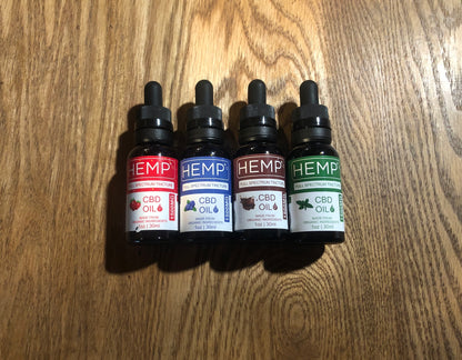 HEMP+ | 1500mg CBD Oil Tinctures | 1oz