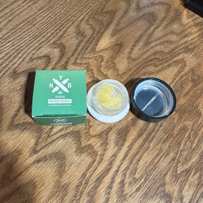 NYB Labs | 2.5g Live Resin Dabs | 99% THCa Diamonds & Sauce