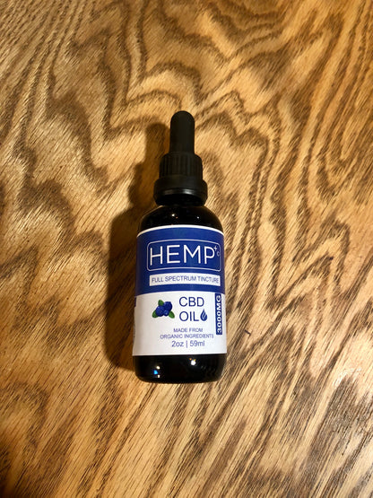HEMP+ | 3000mg CBD Oil Tinctures | 2oz