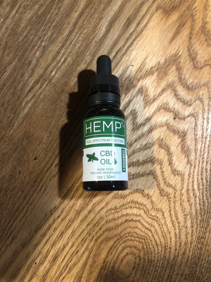 HEMP+ | 1500mg CBD Oil Tinctures | 1oz