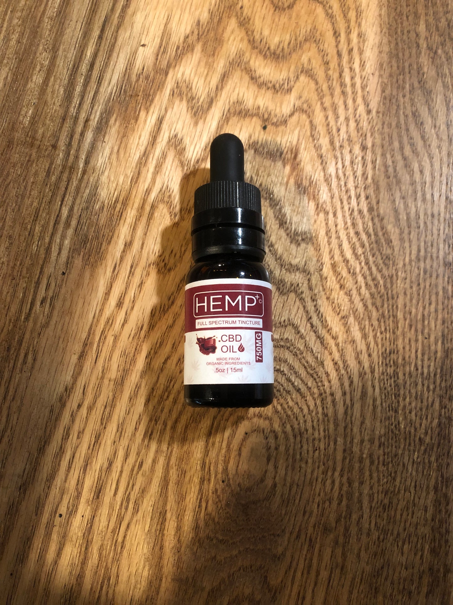 HEMP+ | 750mg CBD Oil Tinctures | 0.5oz