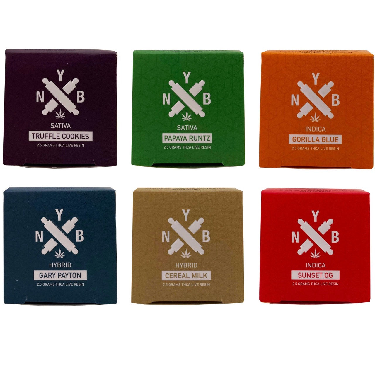 NYB Labs | 2.5g Live Resin Dabs | 99% THCa Diamonds & Sauce